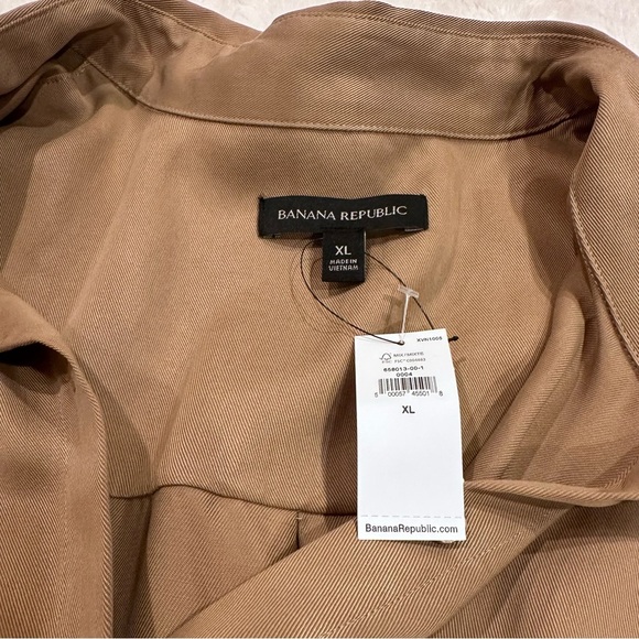 ⭐️Banana Republic brown long coat - Picture 7 of 8